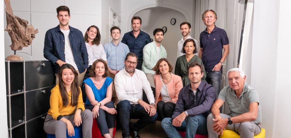 Photo of team for Ventech, a venture capital firm based in Paris.