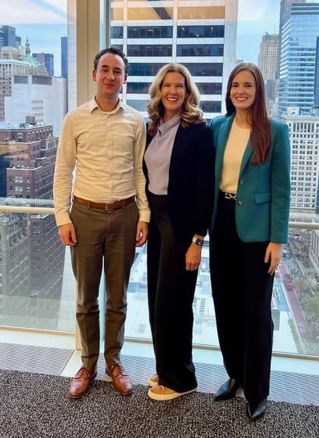 Photo of Buoyant Ventures investment team (L-R) Alex Behar, Amy Francetic and Laura Dyer.