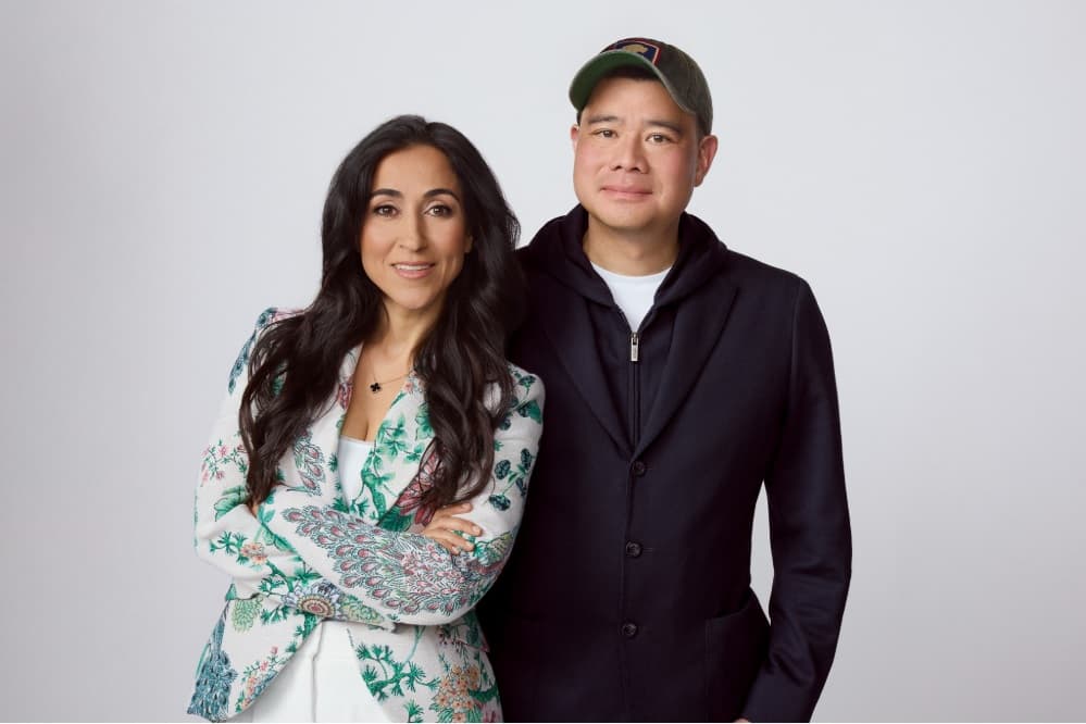 FPV Ventures founders Pegah Ebrahimi and Wesley Chan.
