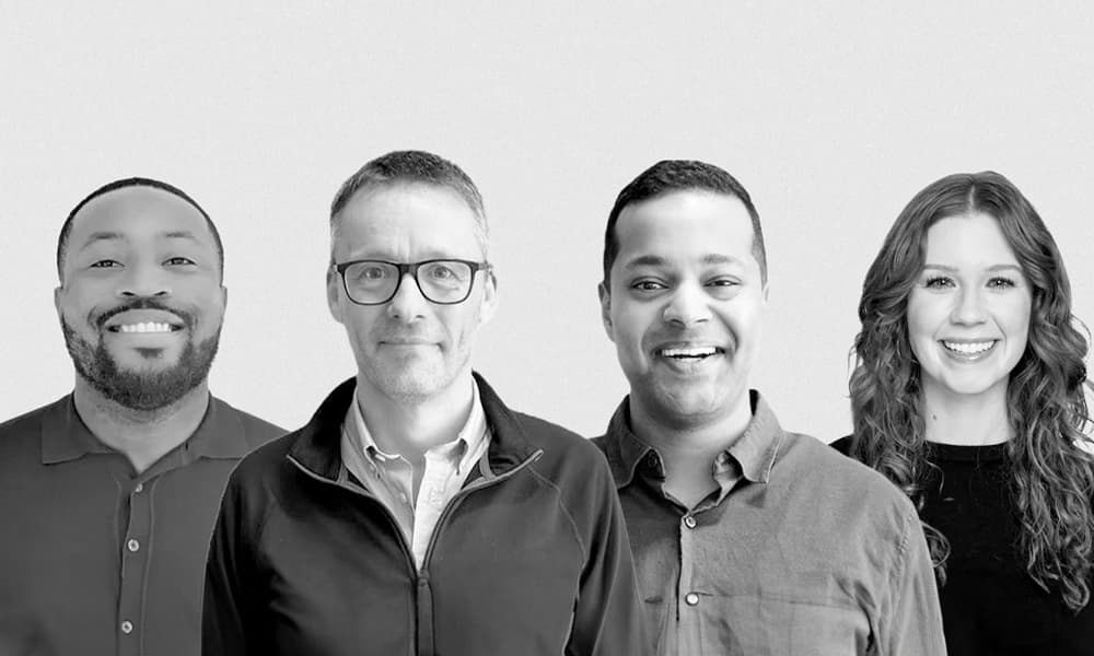 The team at Dynamo, namely Bola Adegbulu, Jon Bradford, Santosh Sankar and Madelyn O’Farrell