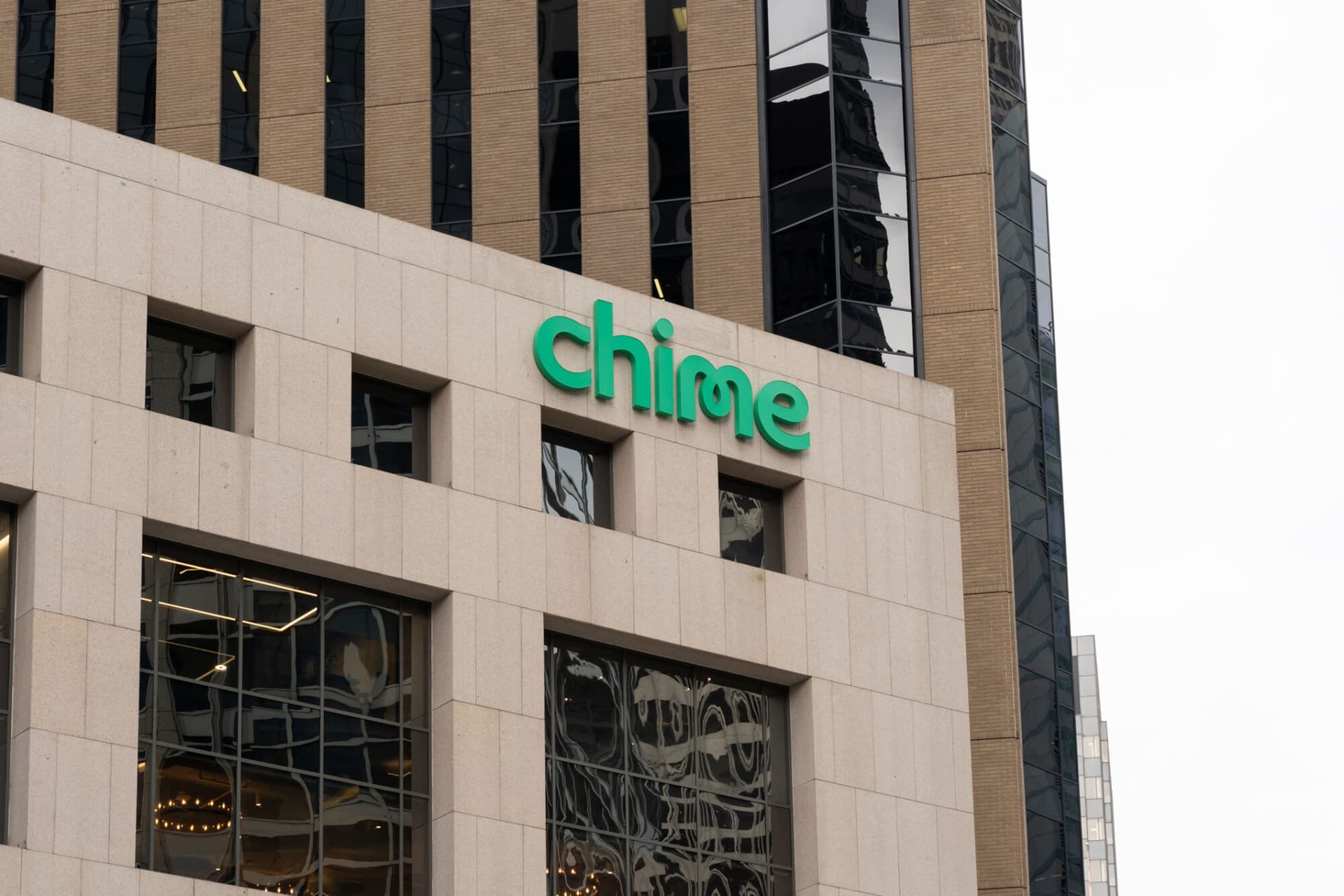Chime headquarters in San Francisco, California, June 6, 2023. Chime Financial, Inc. is a financial technology (fintech) company.