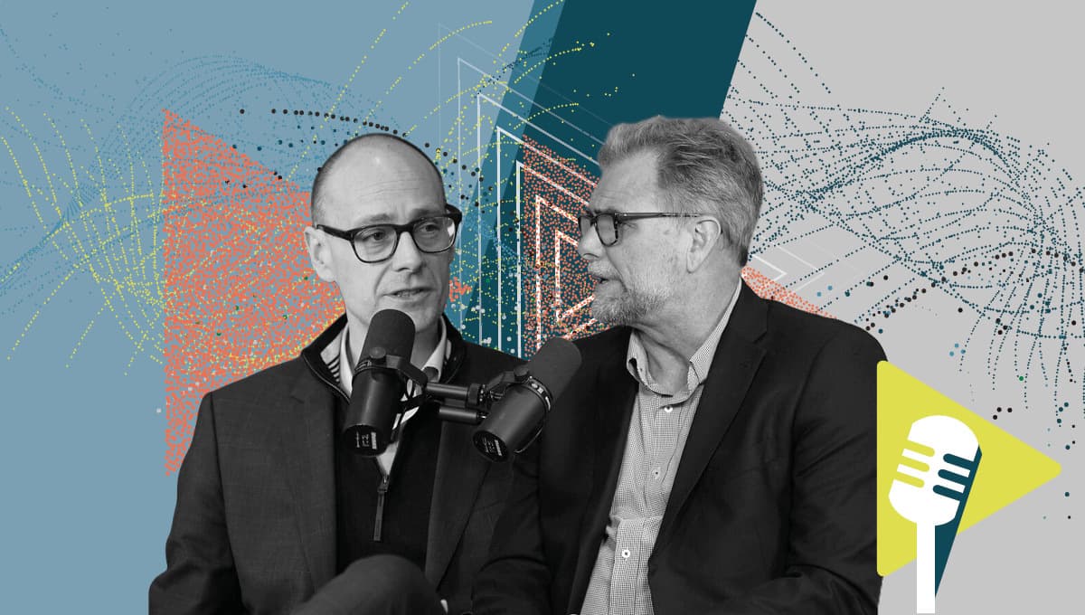 (L-R) Toby Mitchenall, PEI Group, and Tom Mitchell, Cambridge Associates